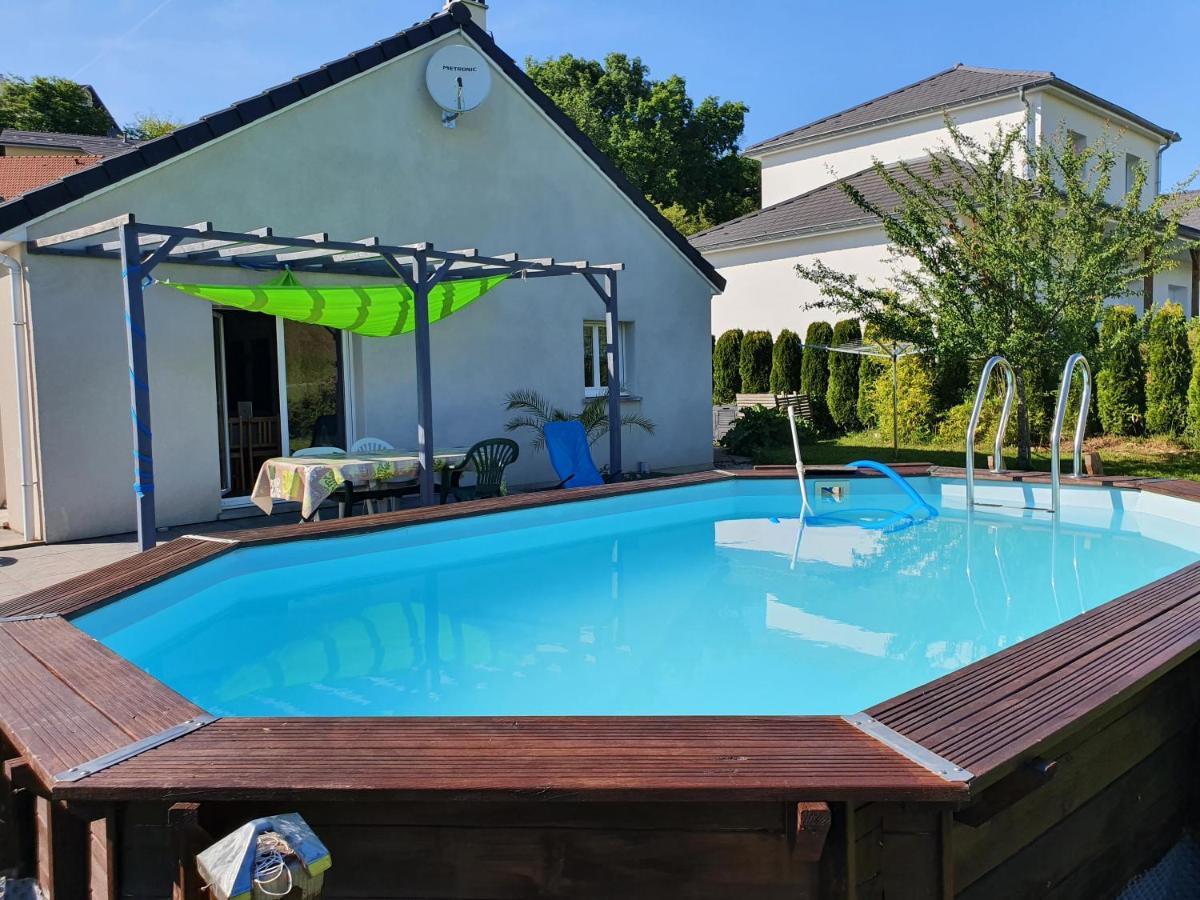 Villa Du Pic Vert 105M2 , 4 Chambres De Plain-Pied Avec Piscine A Montfaucon Montfaucon  Eksteriør billede